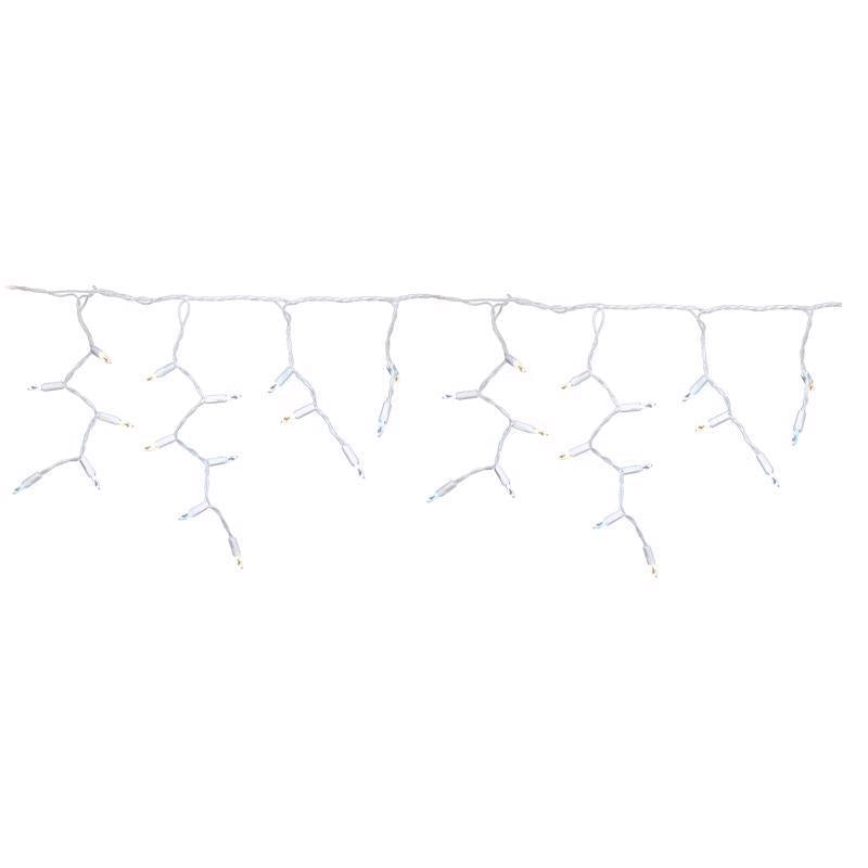 Celebrations ICT5CHSA Platinum LED T5 Icicle Christmas Lights, 100 Lights