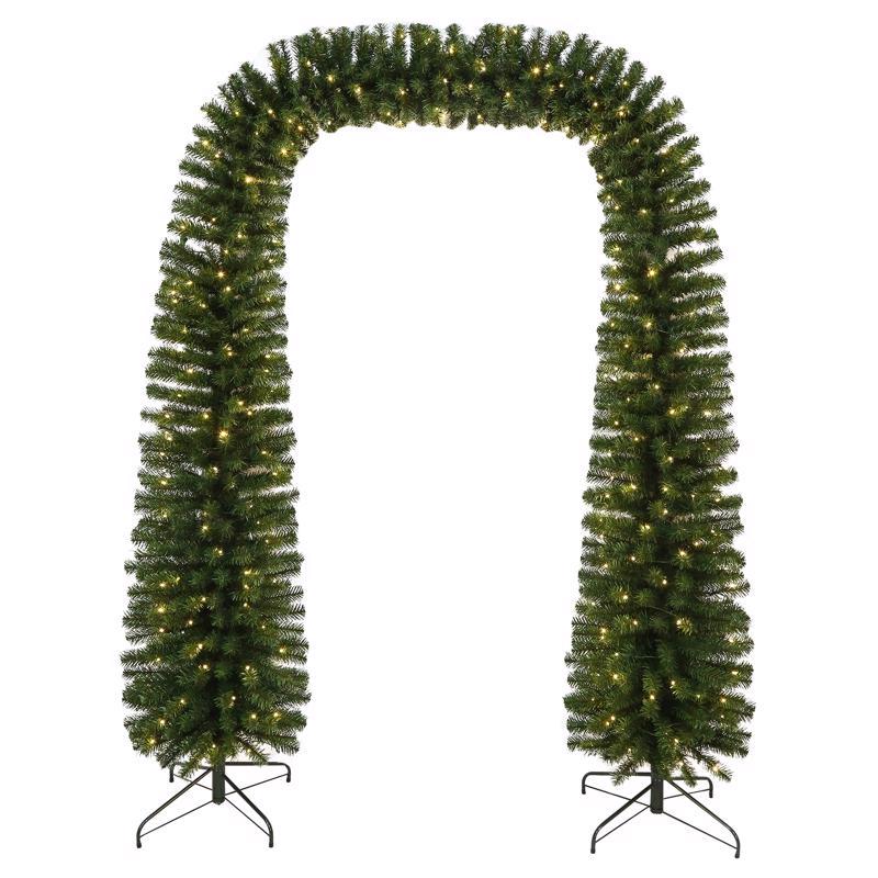 Celebrations 22-283-1168 LED Tree Arch Christmas Garland, 8 Feet
