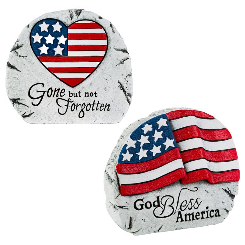 Gerson ST0360 America Memorial Stone, 4.6 Inch