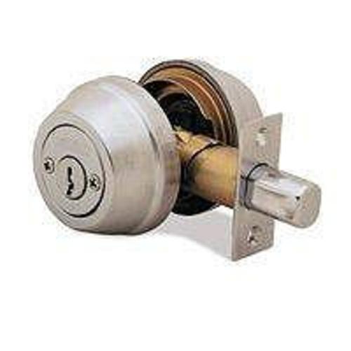 Kwikset 78515RCALRCSK3B Deadbolt Double Cylinder, Satin Nickel