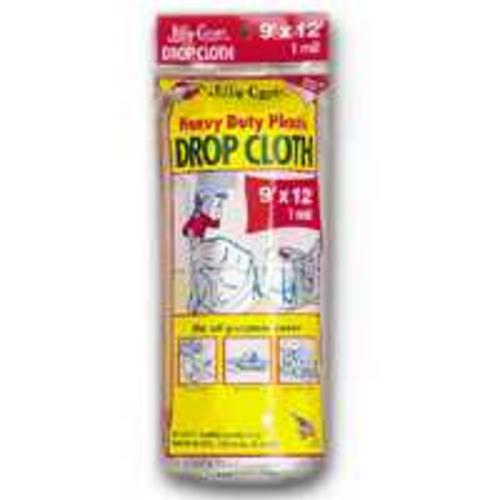Warp's JC-9124 "Heavy-Duty" Drop Cloth 9'X12' 1 Mil - Plastic