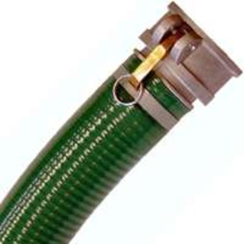 Capital 7901-4X20CN PVC Suction Hoses, 4" x 20',  Qc X Npt