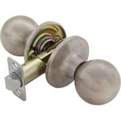 Toolbasix 6072SS-PS-3L Ball Passage Knob Lockset Stainless Steel