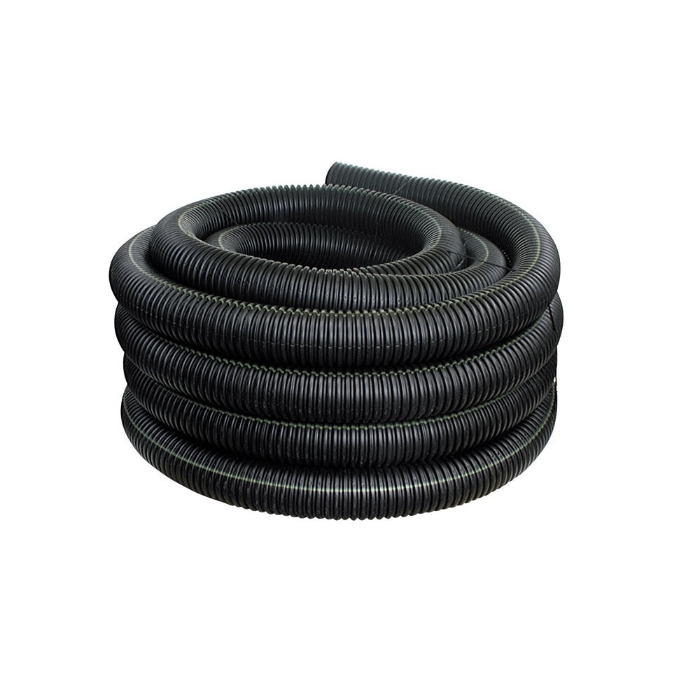 ADS 06510100 Corrugated Drainage Tubing, 6 Inch x 100 Feet