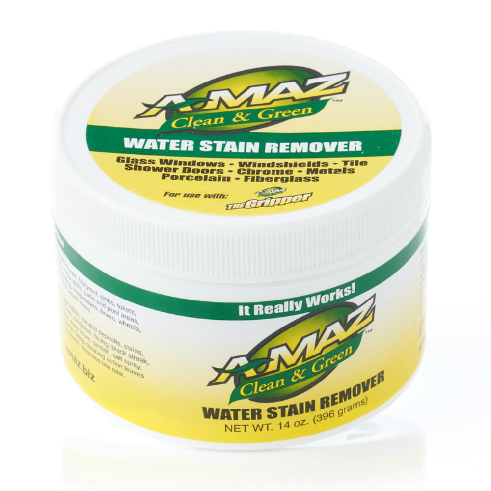 A-MAZ WSR14 Clean & Green Water Stain Remover, 14 oz