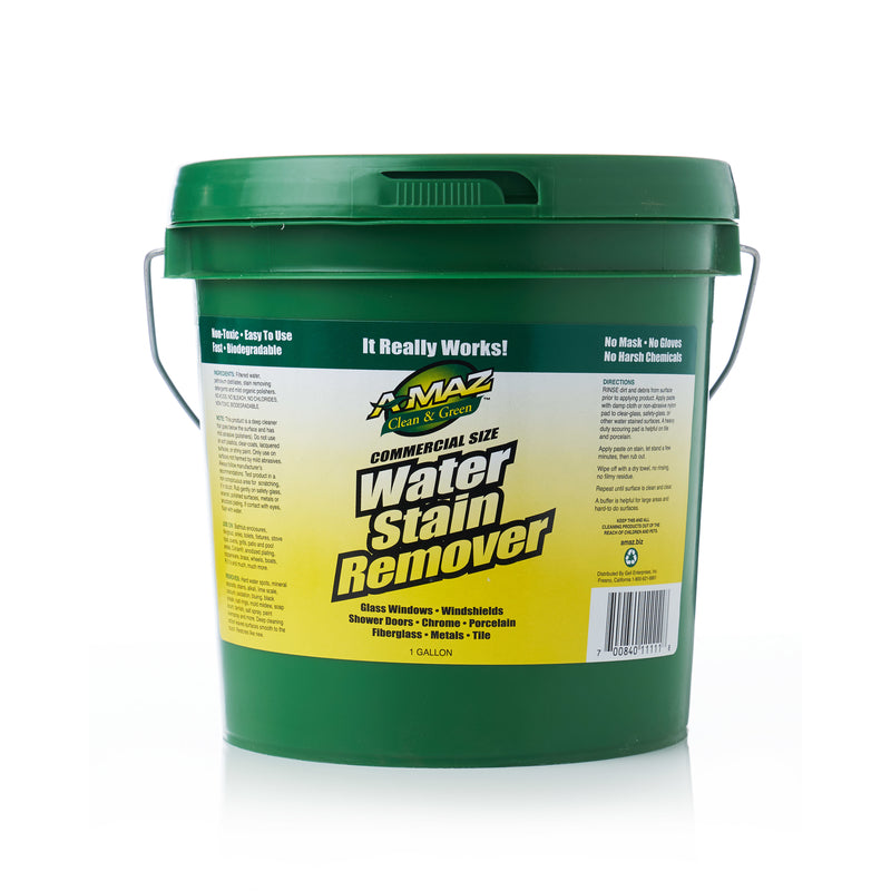 A-MAZ WSR1G Clean & Green Water Stain Remover, 1 Gallon