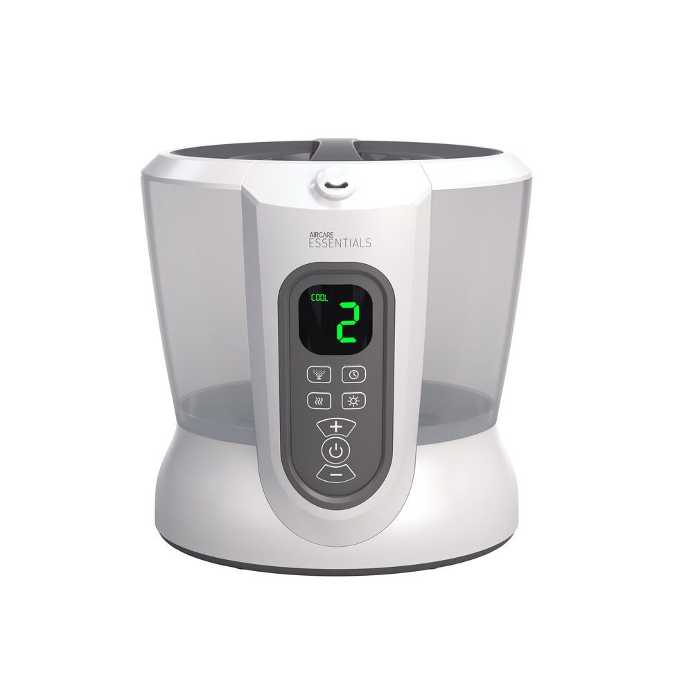 Aircare DU519DWHT Duet Cool Mist Ultrasonic Humidifier, 1.2 Gallon Capacity