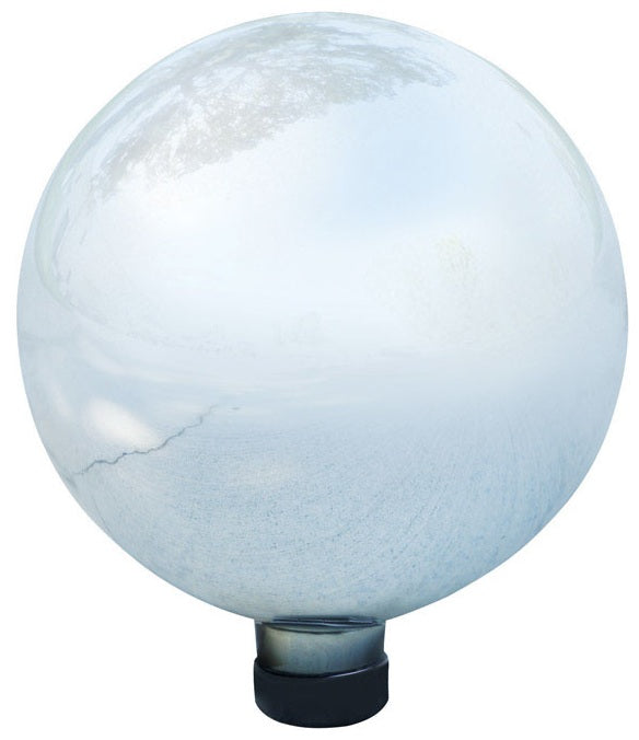 Buy alpine reflective silver glass gazing globe - Online store for outdoor & lawn decor, ornaments in USA, on sale, low price, discount deals, coupon code