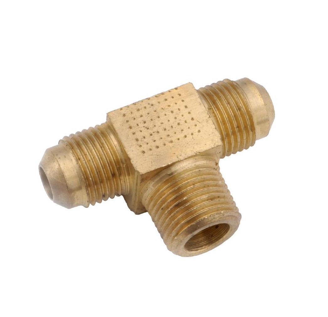 Anderson Metals 754045-0606AH Branch Flare Tee, Brass
