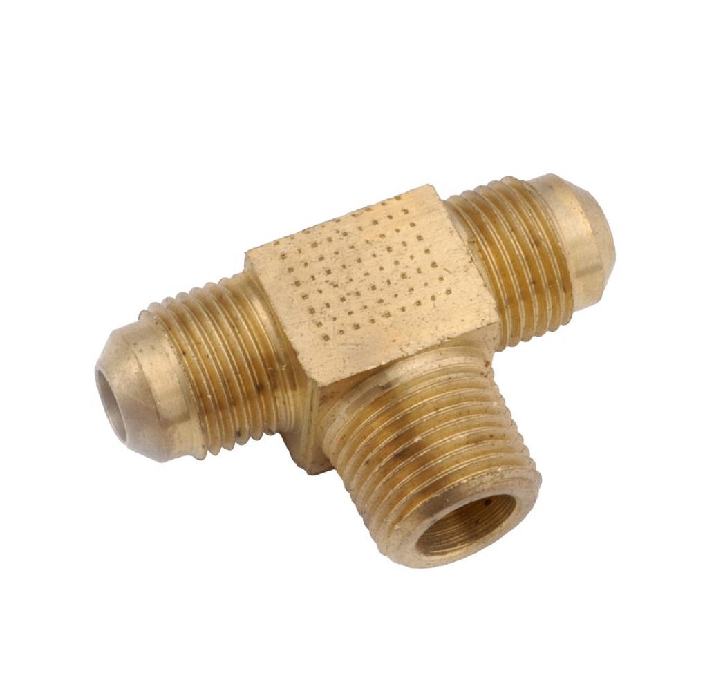 Anderson Metals 754045-1008AH Branch Flare Tee, Brass