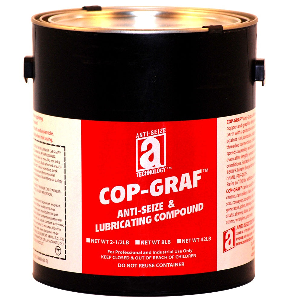 Anti-Seize Technology 11030 Cop-Graf Lubricating Compound, 8 Lb
