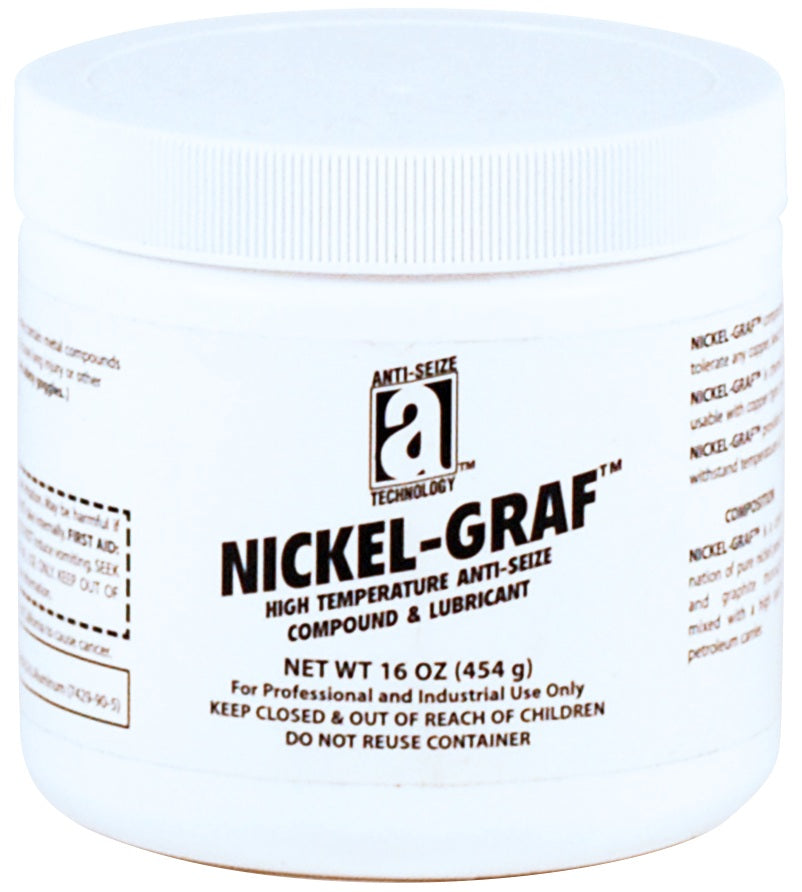 Anti-Seize Technology 13016 Nickel-Graf Anti-Seize Compound & Lubricant, 16 Oz