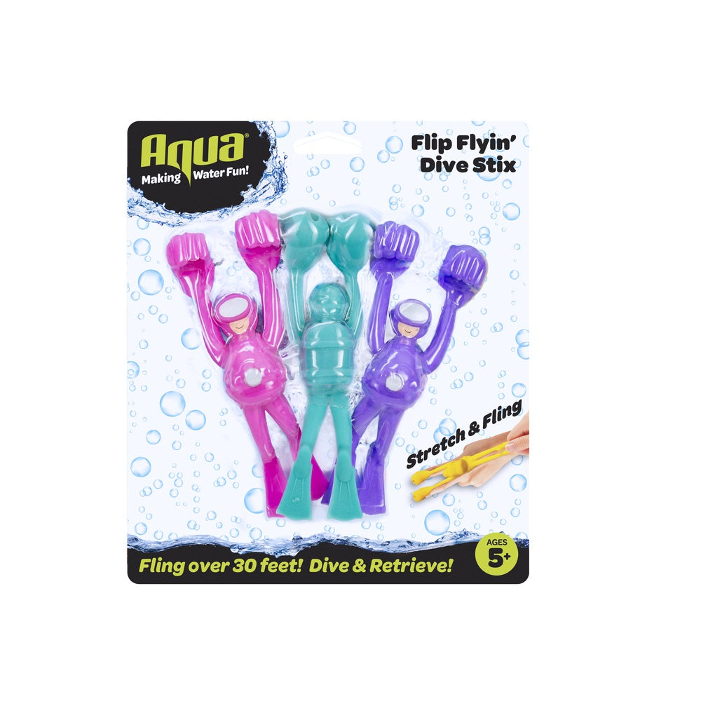 Aqua ASW15201A Flip Flyin Dive Stick, Assorted Colors