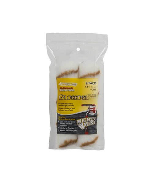 ArroWorthy 6.5-GLP3JCT/P Glossdel Plus Paint Roller Cover, 1/2" x 6-1/2"