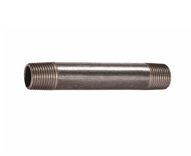 buy black iron pipe nipple at cheap rate in bulk. wholesale & retail plumbing repair parts store. home décor ideas, maintenance, repair replacement parts