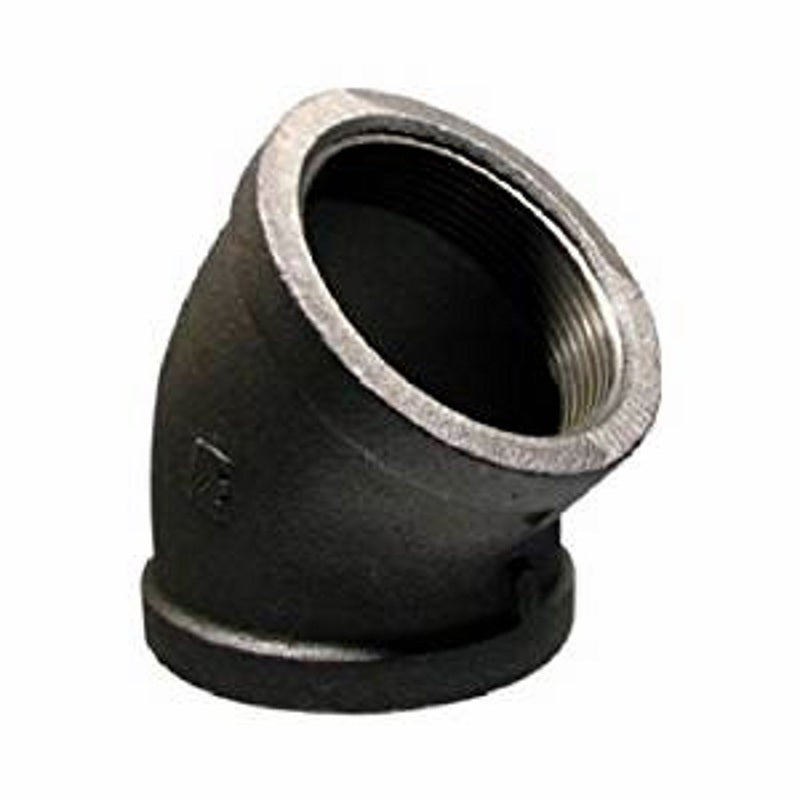 buy black iron elbow & 45 deg at cheap rate in bulk. wholesale & retail plumbing goods & supplies store. home décor ideas, maintenance, repair replacement parts