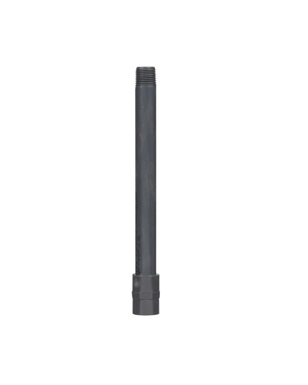 B & K 505-030 Schedule 80 Pvc Nipple, 1" X 3", Gray