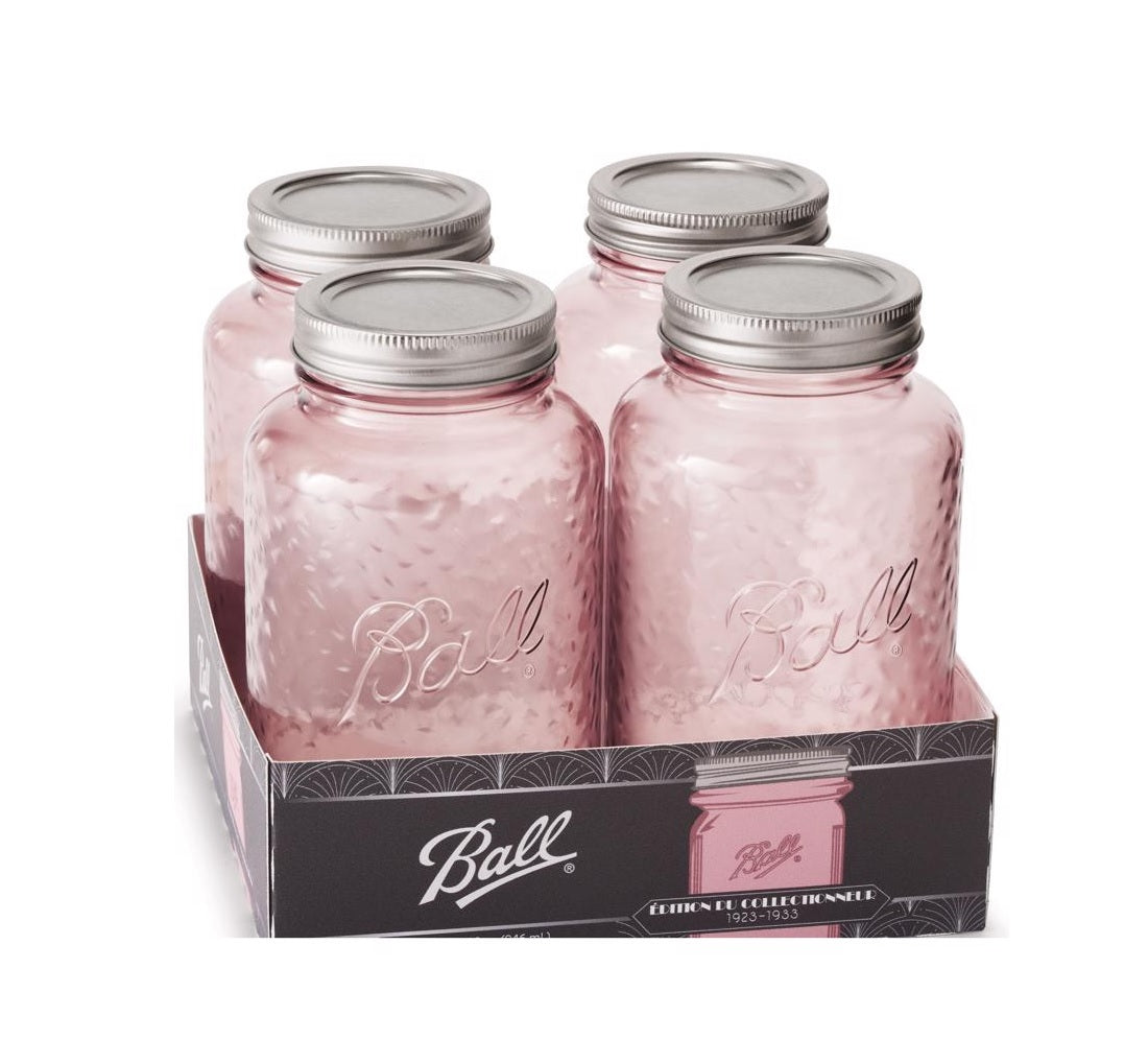 Ball 2166214 Regular Mouth Canning Jar, Glass