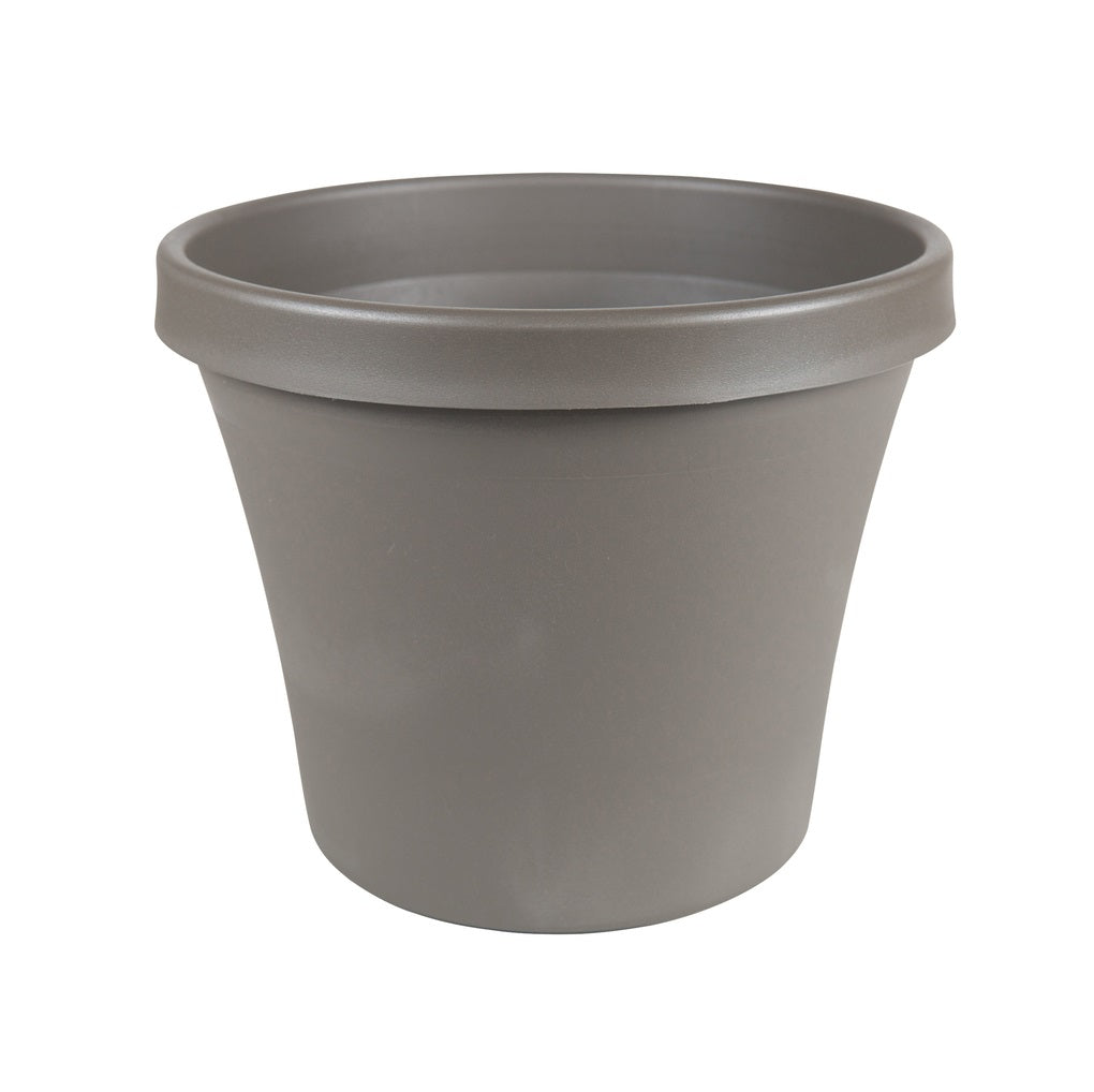 Bloem TR14908 TerraPot Planter, Charcoal, 14 inches
