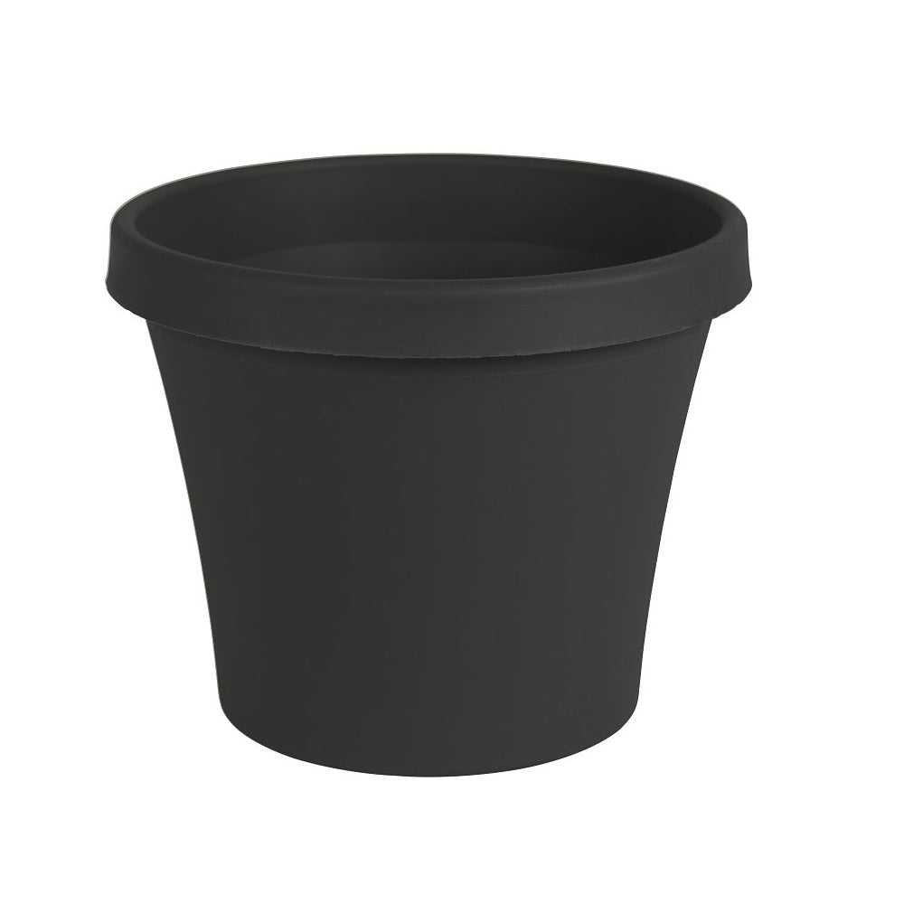 Bloem TR0800 Terra Planter, Plastic, Black