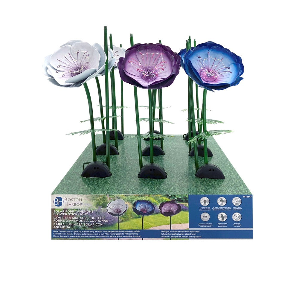 Boston Harbor 26145 Flower Stick Light, 2 Lumens