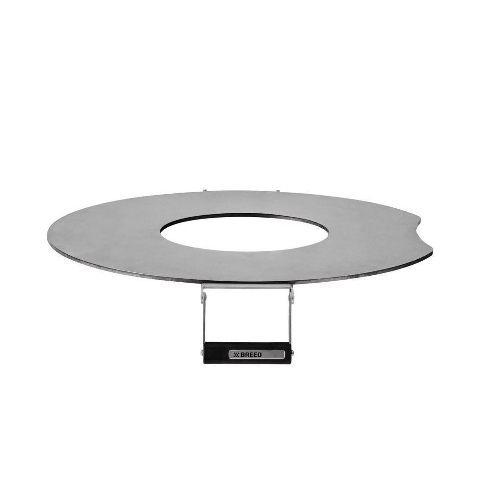 Breeo BR-SP24-STRO Carbon Steel Griddle, 28.14 Inch X 24.5 Inch, Silver