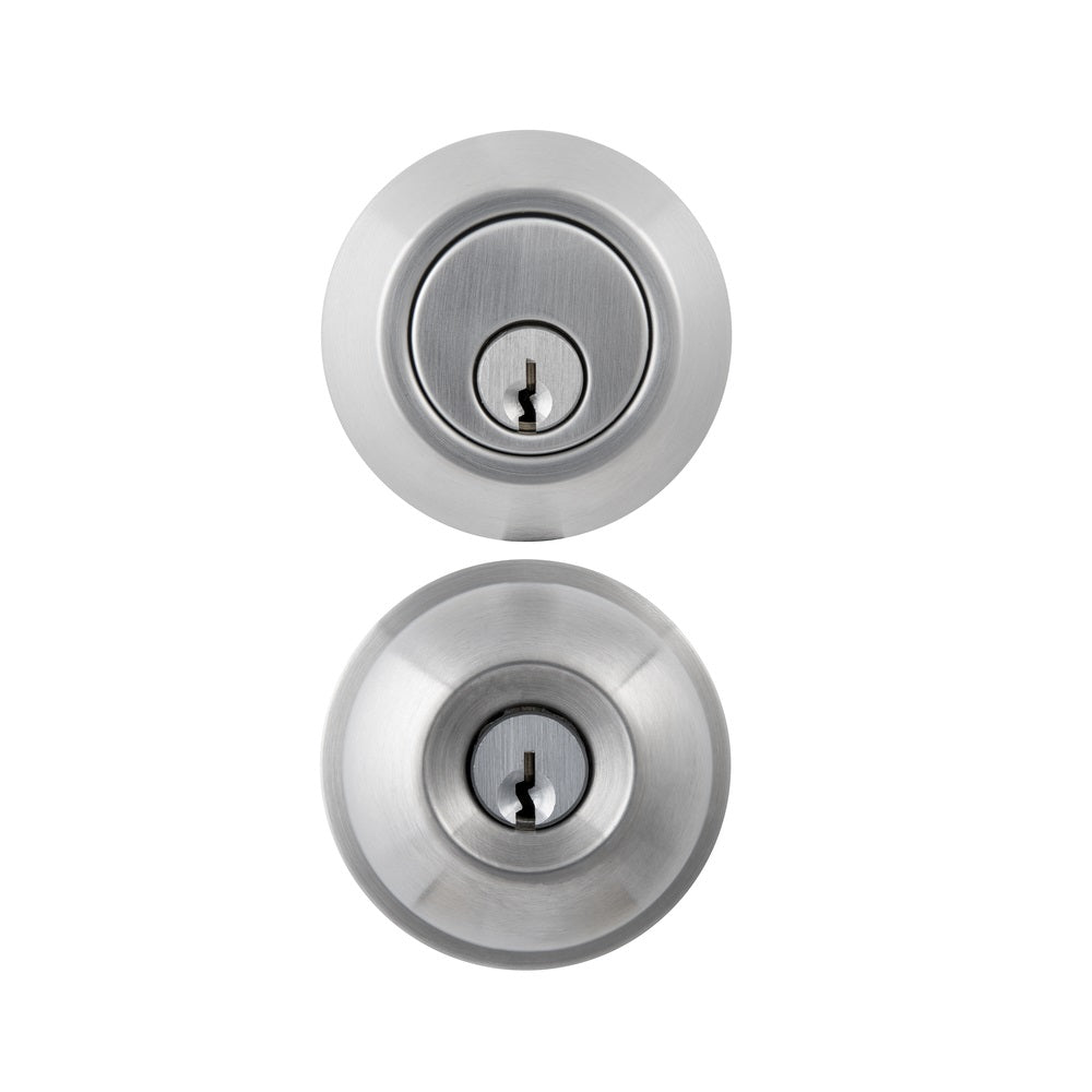 Brinks BC40054 Knob & Deadbolt Set, Steel