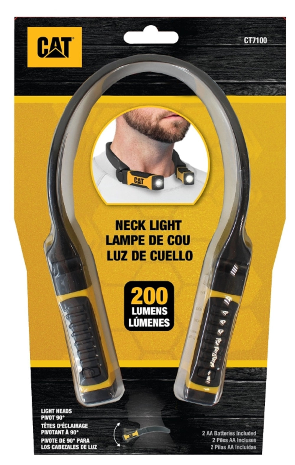 Cat CT7100 LED Neck Light, 100/200 Lumens
