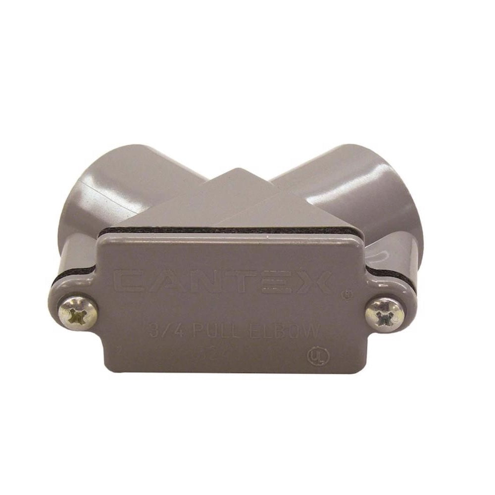 Cantex 5240102C Pull Elbow, PVC