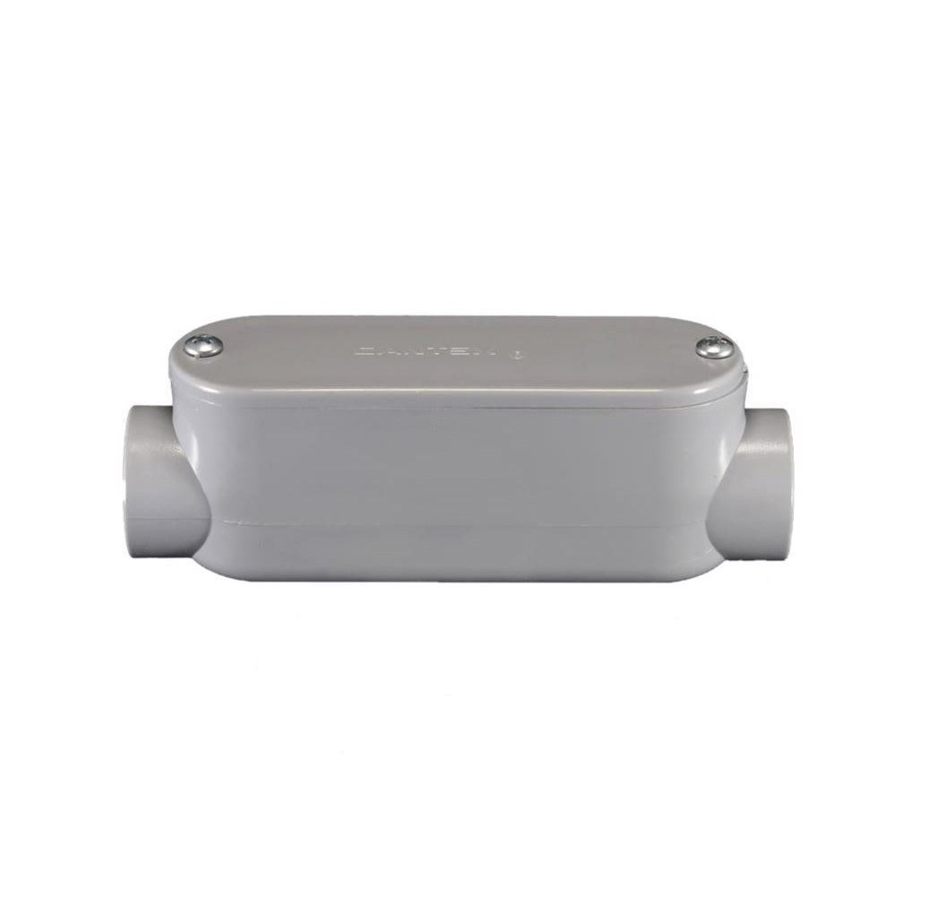 Cantex 5133102U Conduit Body, PVC, 40/80 schedule