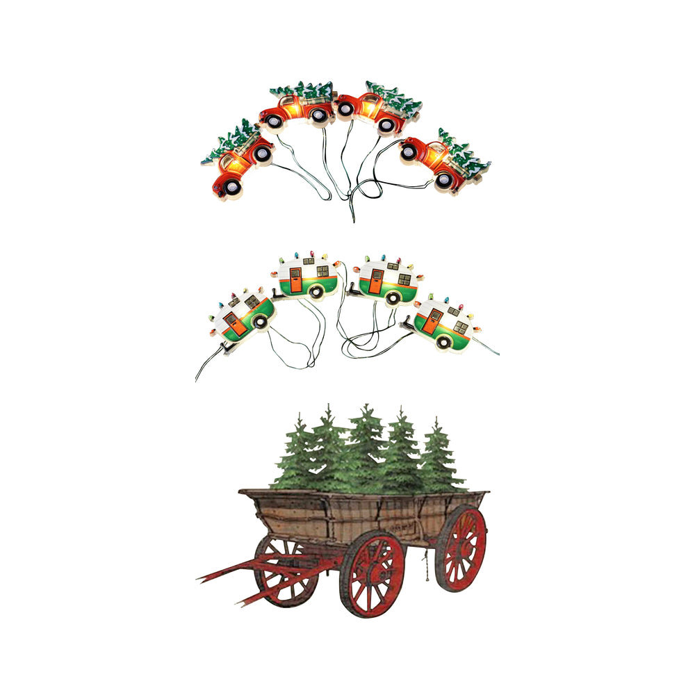 Celebrations A317701D Christmas Theme Micro Light Set, Clear