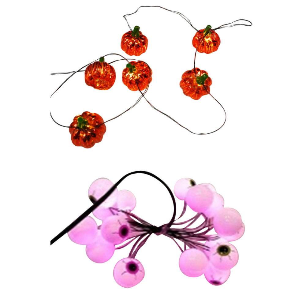 Celebrations 125F7011 Halloween String Light, 7.5 Ft