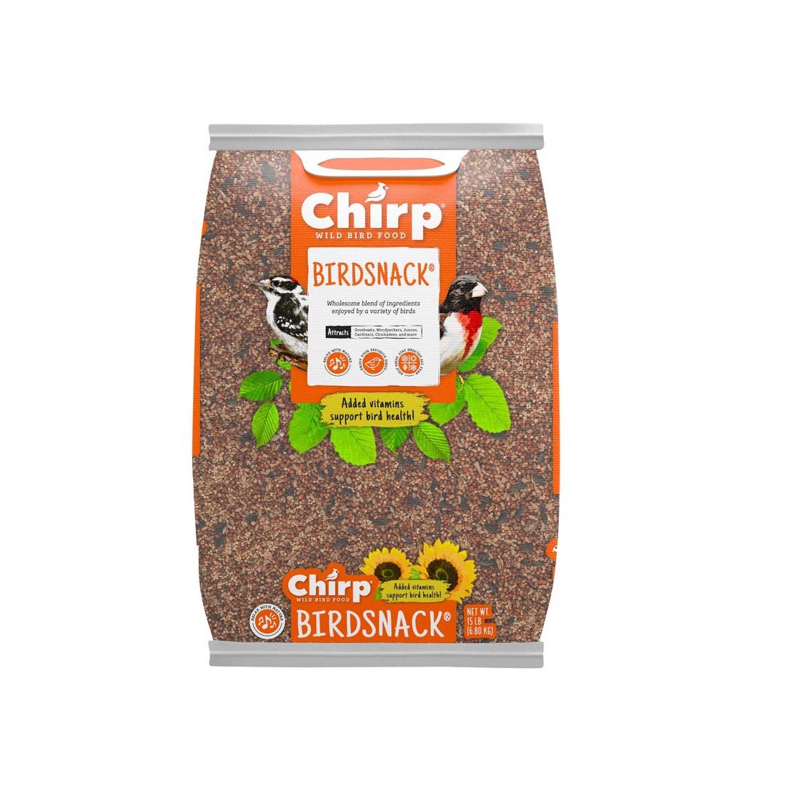 Chirp 14973 Birdsnack Wild Bird Food, 15 lb