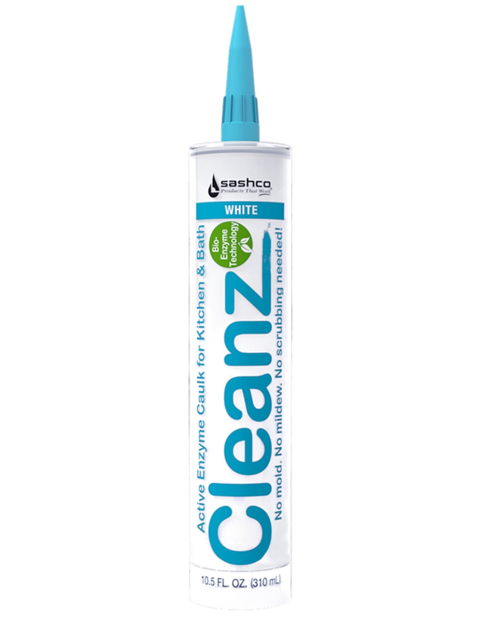 Cleanz 11003 Kitchen & Bath Caulk, 10.5 Oz