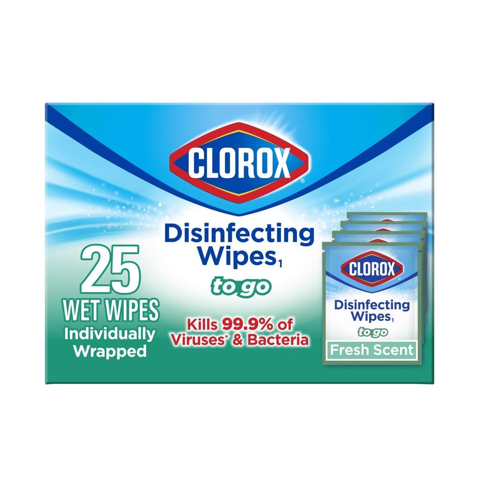 Clorox 60092 Disinfecting Wipes, 6.1 Oz