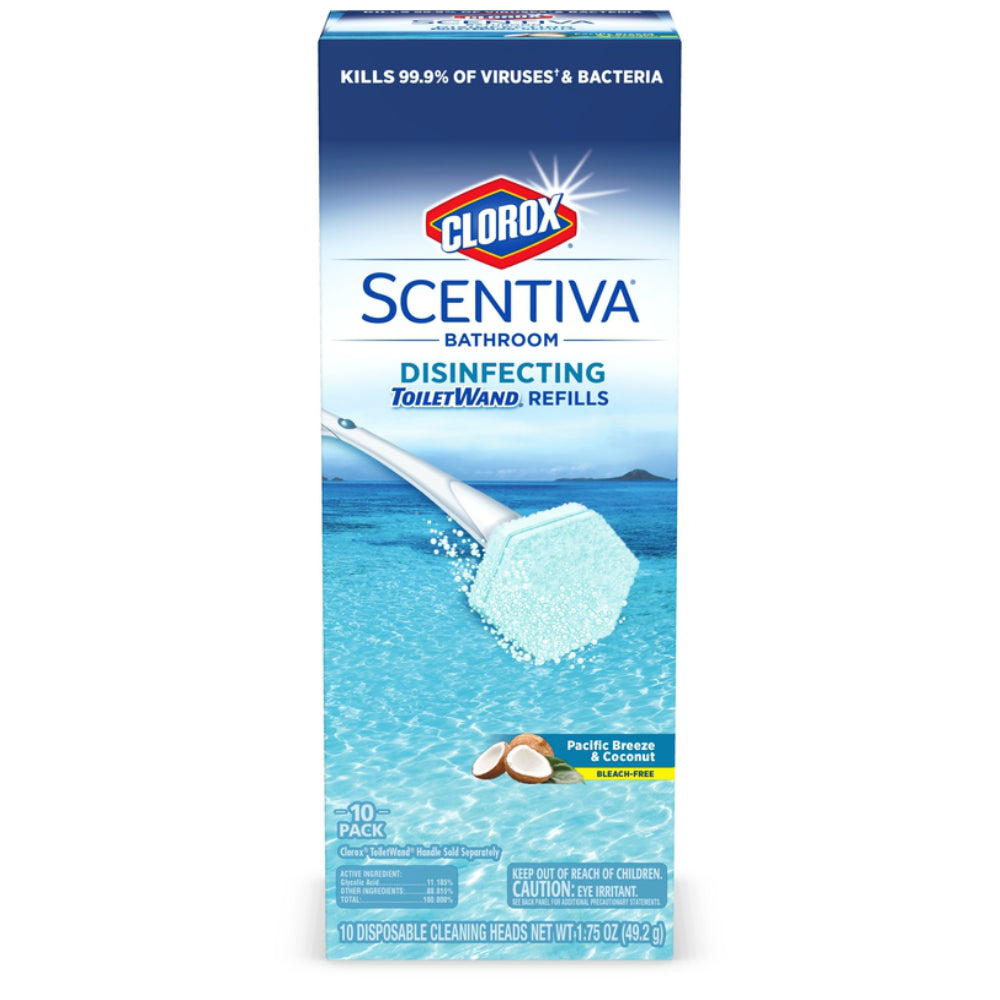 Clorox 32278 Scentiva Toilet Wand Refill, 1.75 oz