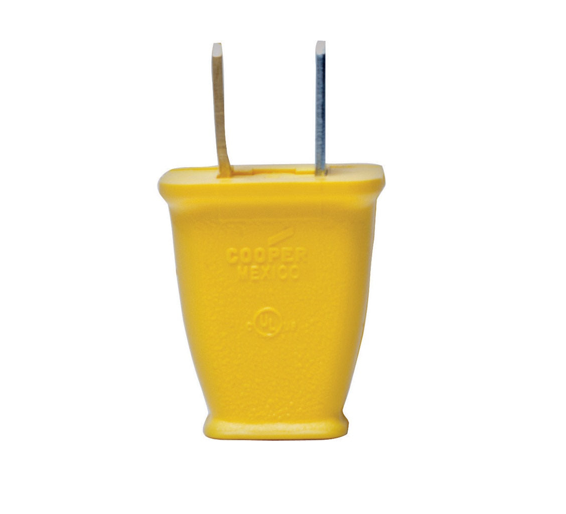 Cooper Wiring SA540GD Dead Front Plug, Gold, 15A-125V