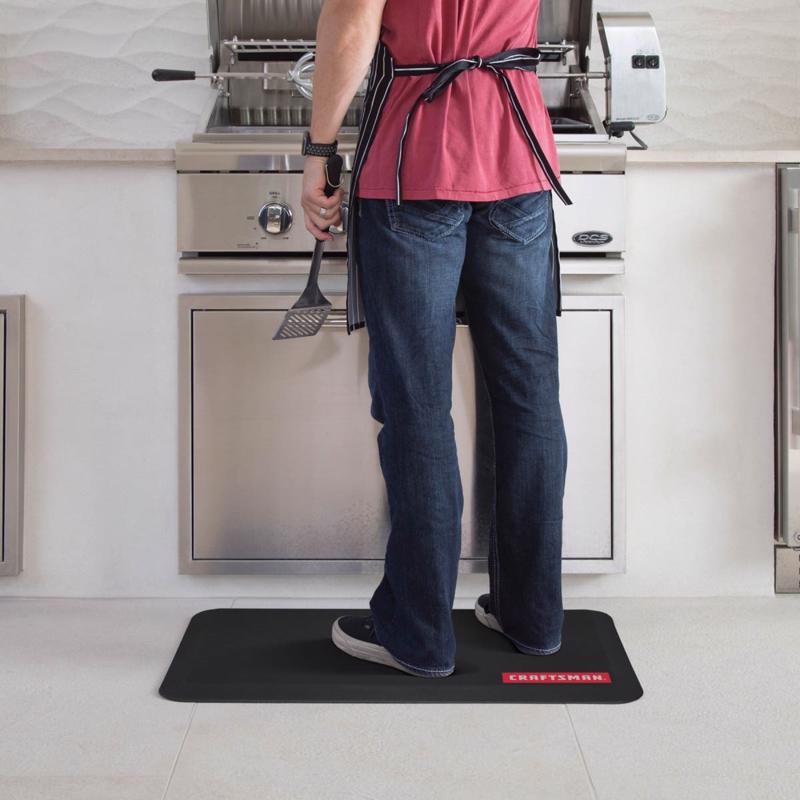 Craftsman CMXAFLG20321647 Nonslip Anti Fatigue Mat, Black, 32 inch x 20 inch