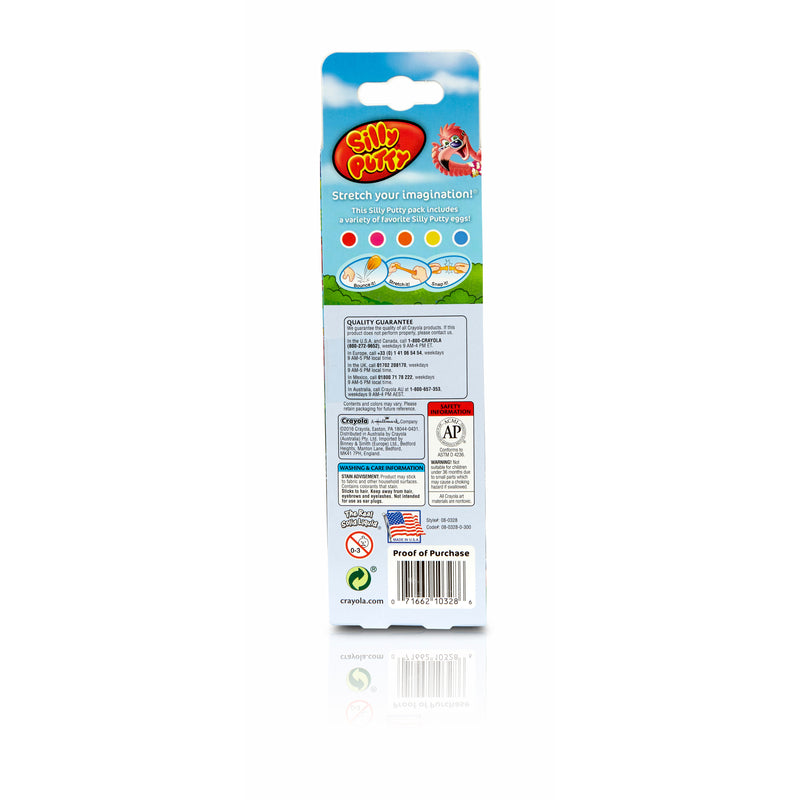 Crayola 08-0328 Silly Putty Toy, Assorted Colors