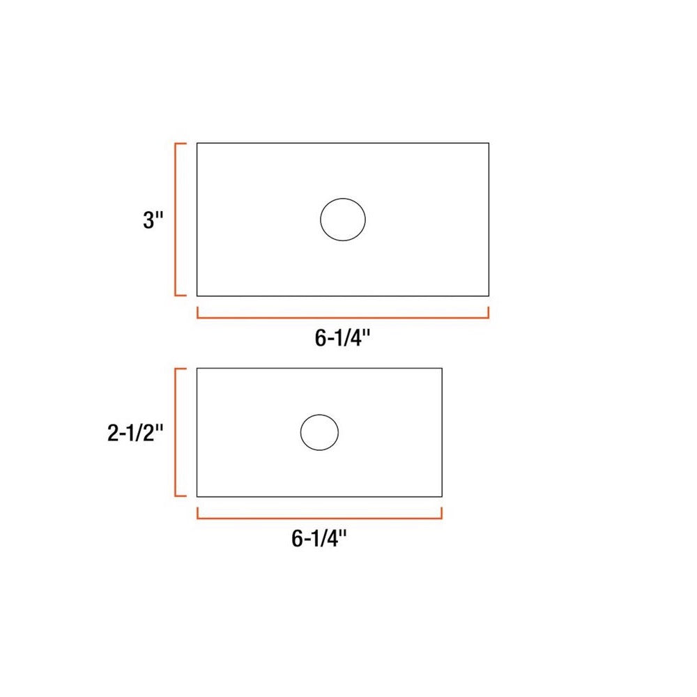 Curt 45408 Reducer Sleeve Set, Carbon Steel