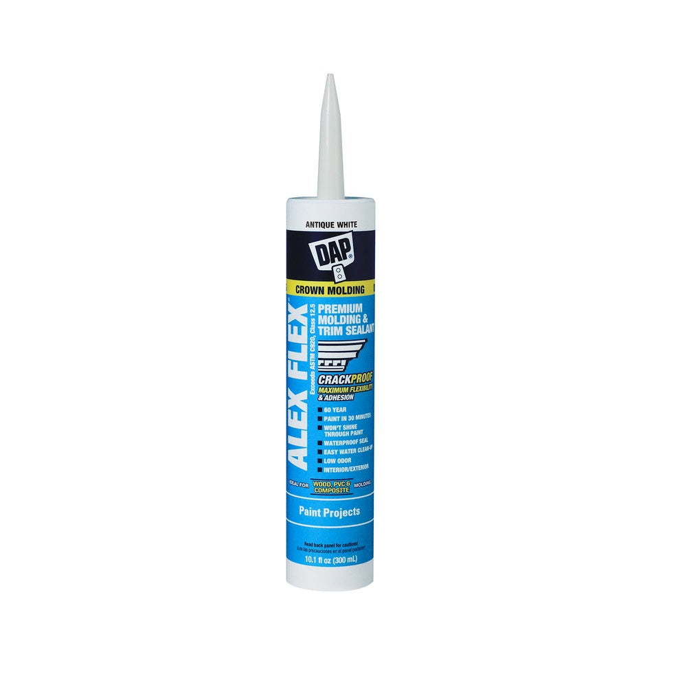 Dap 7079811456 Alex Flex Molding & Trim Sealant, 10.1 Oz