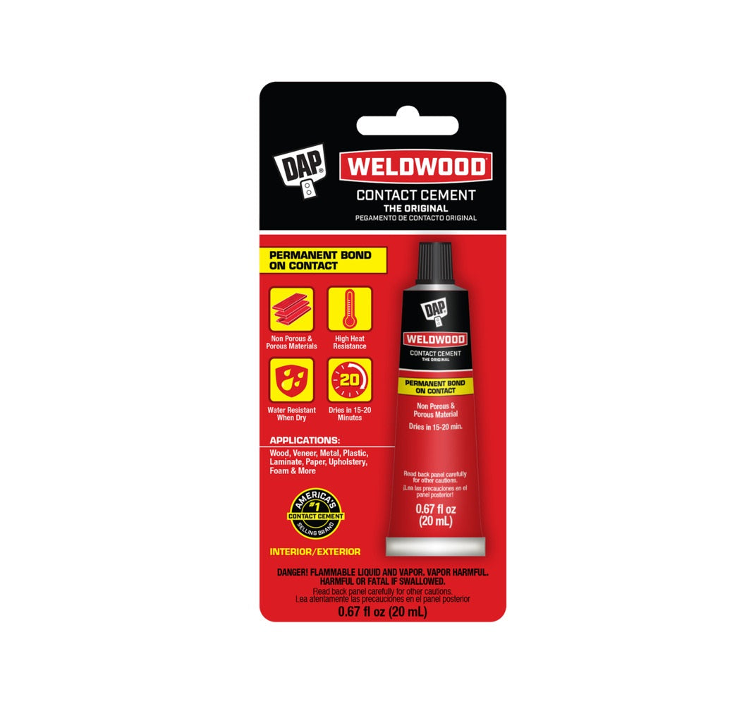 Dap 7079800129 Weldwood Original Contact Cement, 0.67 oz