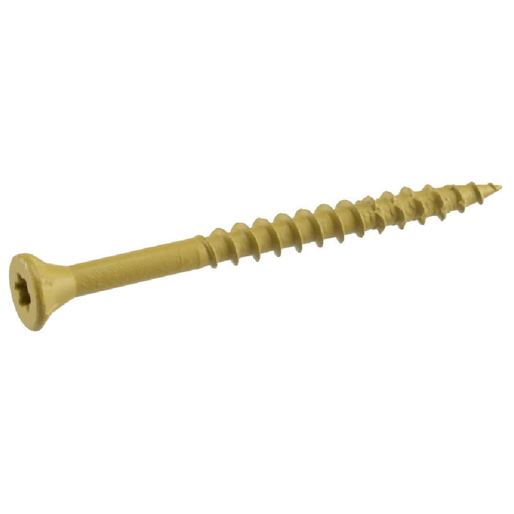Deck Plus 48423 Star Flat Head Exterior Deck Screws, Tan