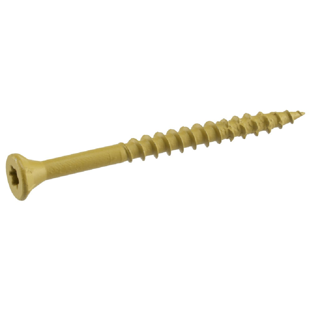 Deck Plus 48418 Star Flat Head Exterior Deck Screws, Tan