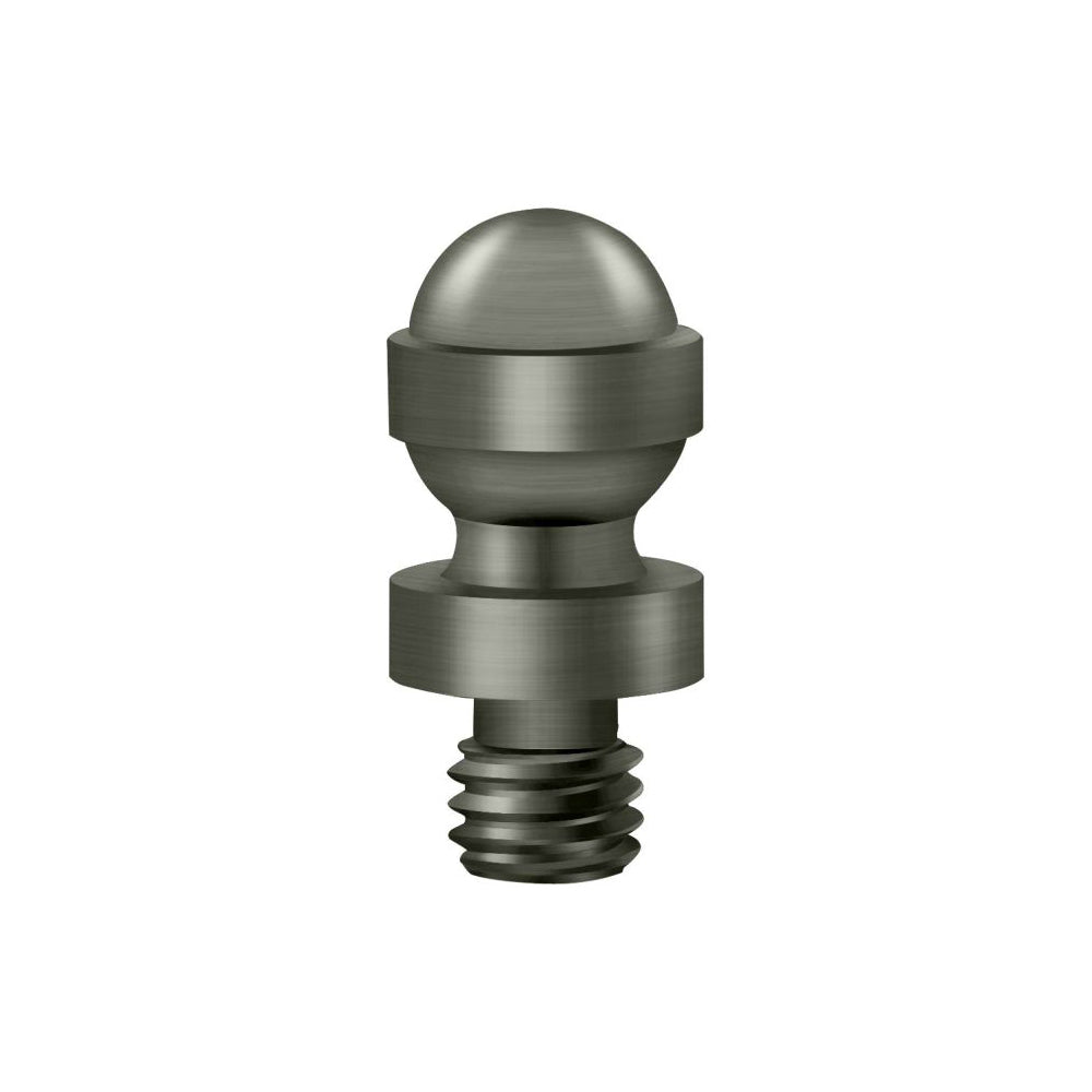 Deltana CHAT15A Cabinet Finial Acorn Tip, Antique Nickel