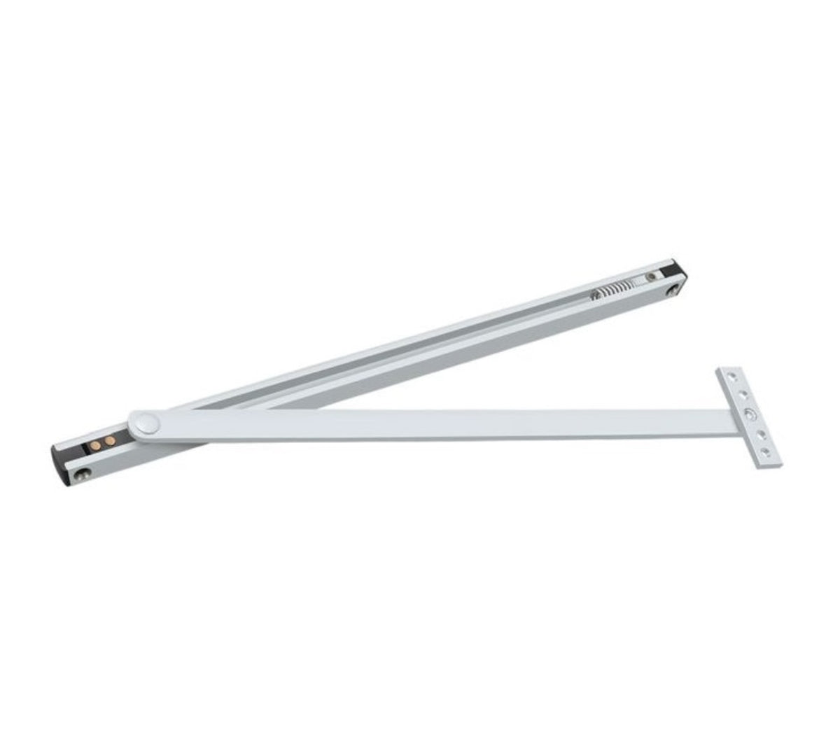 Deltana DCSM10USPW Overhead Door Holder, White