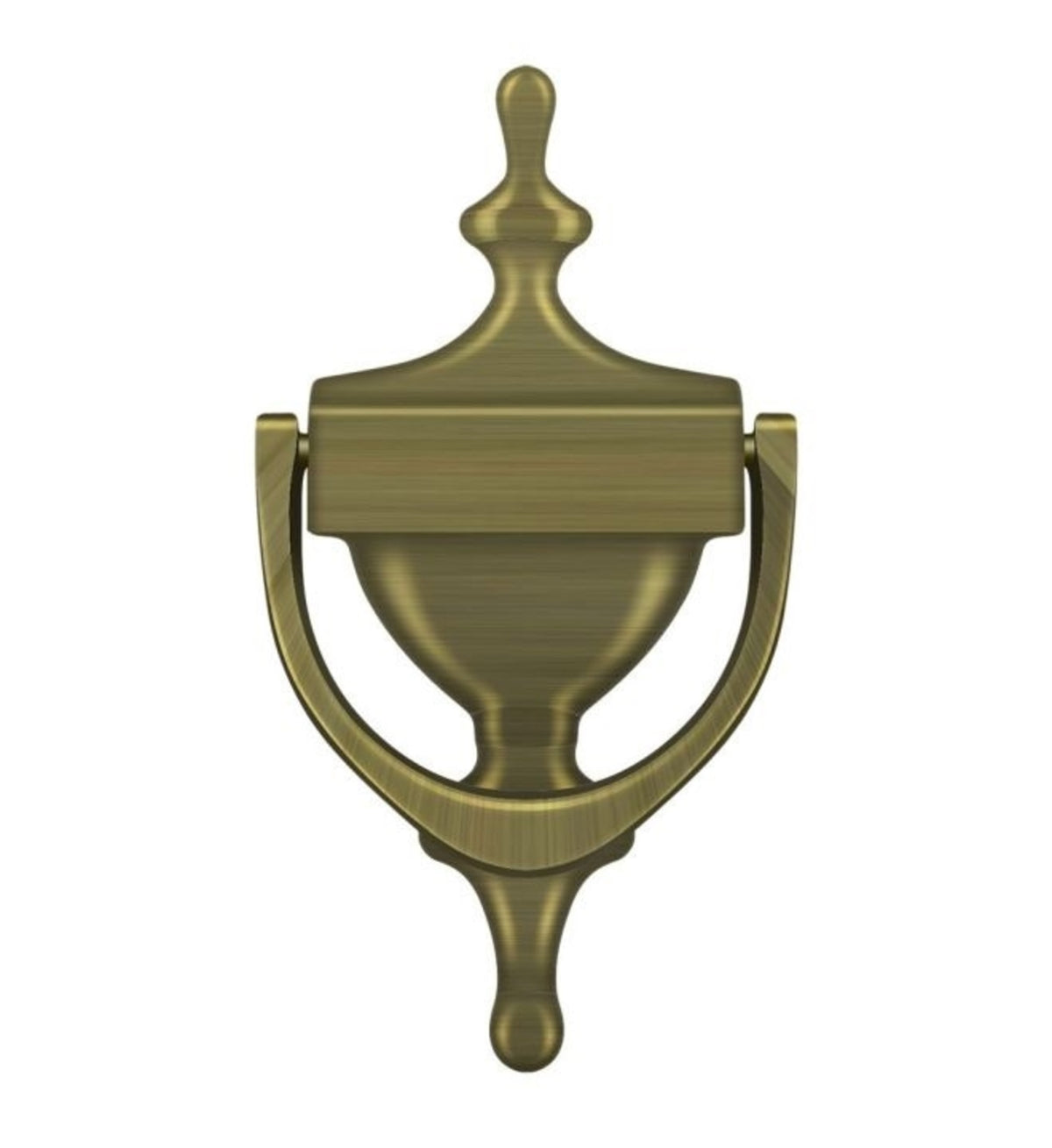 Deltana DK7356U5 Door Knocker, Victorian, Antique Brass