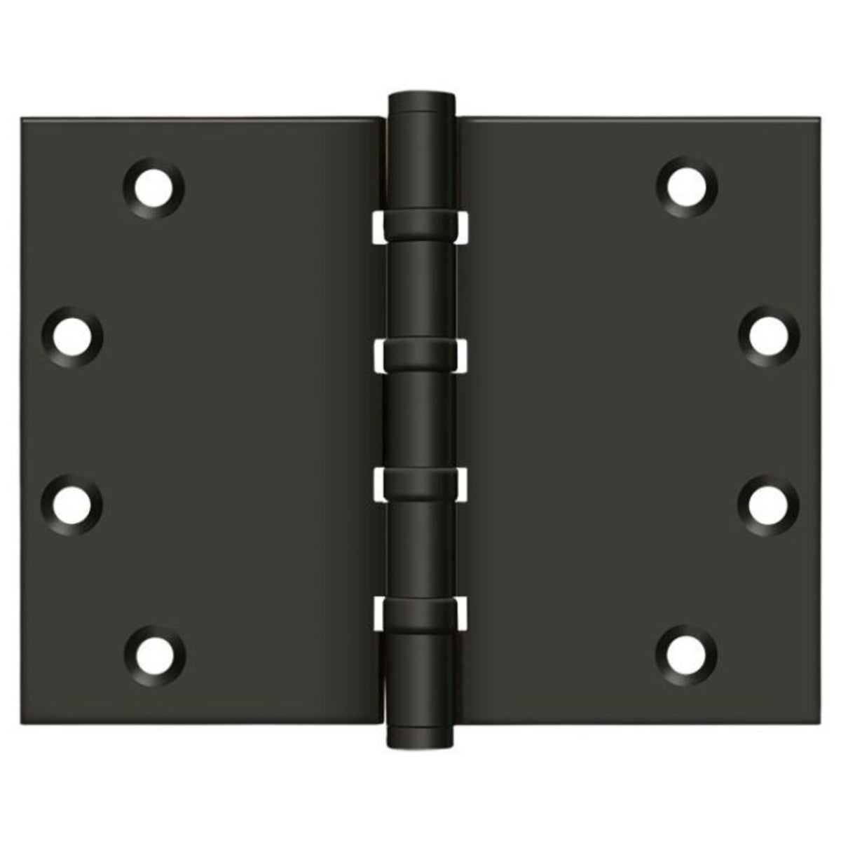 Deltana DSB4560BB10B Square Corner Hinge, Oil Rubbed Bronze