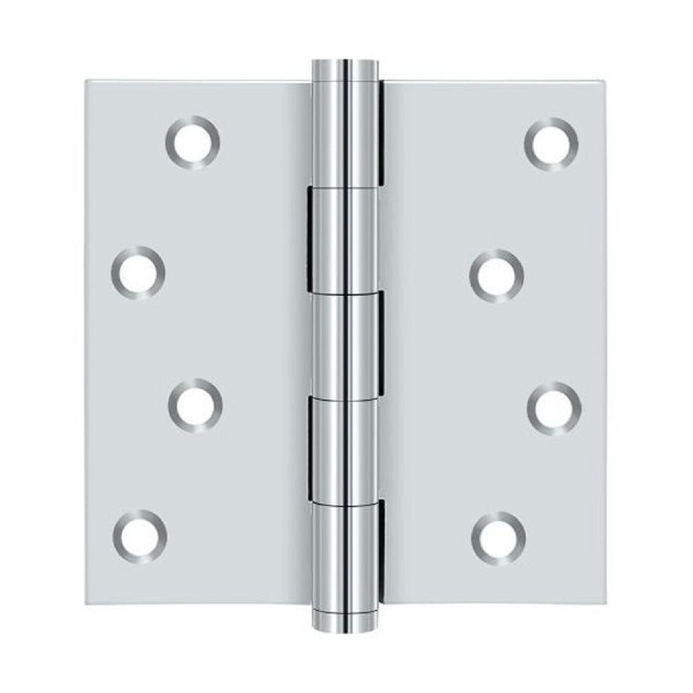 Deltana DSB410B-RZ Square Hinge Residential / Zig-Zag, Bright Chrome