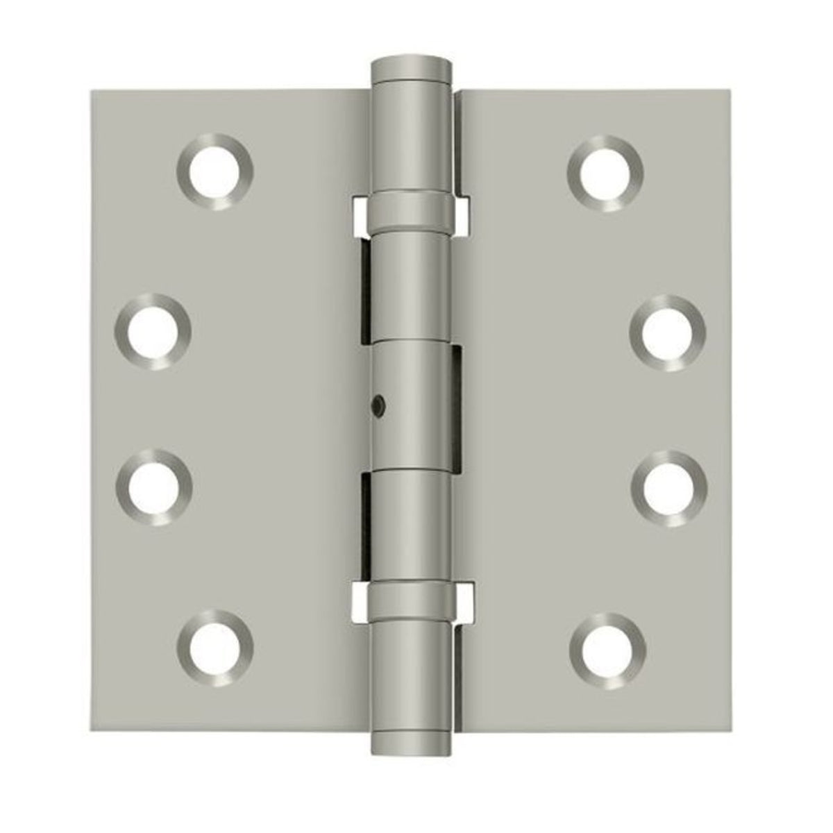 Deltana DSB4NB15 Ball Bearings Square Hinge, Satin Nickel